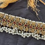 Indian Pakistani complete wedding Jewelry Set Red Photo 1