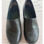 Dansko Rosaline Women's Black Wedge Clog Shoes Size 39 8.5 Casual Photo 0