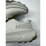 HOKA Transport Shoes Womens 8.5 Beige Lime Quick Lace Vibram Sole White Photo 5