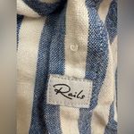 Rails  Whitney Short Sleeve Button Down Shirt in Blue Echo Stripe size Small Photo 14