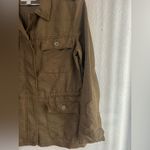 Hinge  Seattle Army Green Utility Jacket Size S like new shape Photo 7