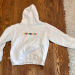 Here for you hoodie White Size M Photo 0