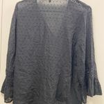 Eyeshadow Black  extra large blouse women’s Swiss dot design $35 Photo 5