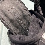 ASOS  Black Spandex Ankle Open Toe Bootie Heels Size 9 B33 Photo 7