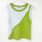 Daydreamer NEW  Half & Half Crewneck Tank Top S Photo 2