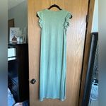 Sundry Anthropologie  Ayana Flutter Cap Sleeve Midi Dress Photo 2