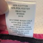 Blair  Shades of Pink Black Striped Shirt Women’s Size XL Short Sleeve Photo 3