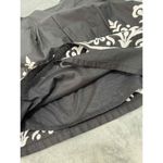 INC  International Concepts Black Aline Embroidered Floral Pattern Skirt‎ Size 14 Photo 5