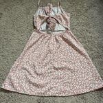 SheIn pink floral dress Photo 1