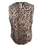 Karl Lagerfeld 🦎Paris High Neck Leopard Print Shell🌵 Photo 1