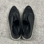 J Slides Alara Sneakers Womens 6.5 Black Leather Platform Shoes Slip On Photo 3