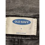 Old Navy  Denim boyfriend overalls washed black, size 8 Photo 3