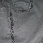 Ralph Lauren  Jeans Women's Size 4 Black Bead Embellished Denim Pants Photo 7