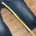 True Religion Low Rise Capri Blue Denim Jeans with Orange Stitching Size 24 Photo 7
