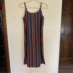 Show Me Your Mumu Show Me Your Mumu Shiloh Tassel Slip Dress Size Small Rainbow Photo 2
