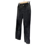 Vintage 90s Colebrook & Co Black Suede Pants Straight Leg 5 Photo 4