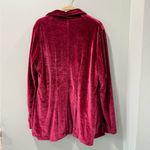 Blakely Women's Velvet Blazer - Fuchsia, size L/XL Photo 8