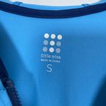 Title Nine  Women S Blue Sunbuster Hooded Jacket UPF 50 Zip Pockets Lightweight Photo 4