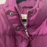Eddie Bauer  Premium Quality Goose Down Puffer Vest Size XXL Purple Excellent con Photo 2