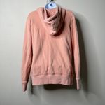 Adidas  Women's Blush Pink Big Trefoil Logo Hoodie Sweatshirt Pullover Small Photo 4