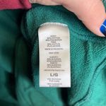 Champion Green Hoodie Sweatshirt Logo Graphic Pullover Hooded Fleece Large Photo 4