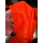 Solid & Striped Swimsuit Women Medium Orange Candy Red Gemma Rib Knit One Piece Photo 10