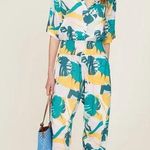 MSRP $475 PARADISED Women’s Scottie Radiant Runaway Jumpsuit Romper Sz M Green Size M Photo 0