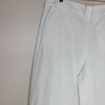 Gap Women’s Super High Rise Pleated White Culotte Shorts Size 12R Photo 4