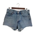 AGOLDE Parker Vintage Cut Off Shorts In Swapmeet Photo 1