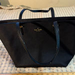Kate Spade  Leather Large Tote Black Photo 0
