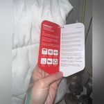 Free People Movement NWT In A Bubble Oversized Puffer Vest White & Pink Combo Photo 10