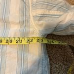 We The Free Free People Kelia Stripe Trapeze Shirt Size Large Photo 12