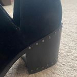 Vince Camuto Black Suede Ankle Boots Photo 2