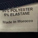 FLOUNCE LONDON Navy Satin Flutter Sleeve Mini Dress Womens Sz 16 Short Sleeve V Blue Photo 13