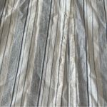 Sunday Blue and White Striped Top Size M Photo 3