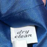 Pendleton  Vintage Royal Blue Cropped Virgin Wool Button Front Jacket Petite Photo 4