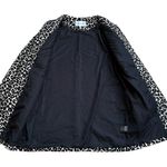 Like New Cupcakes and Cashmere Adeltia Zip Front Coat Leopard Print Medium Photo 7
