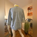 Nancy Bolen City Girl denim Italian themed jacket size 12 VINTAGE Blue Photo 2