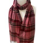 Scotland cashmere Plaid Pink Scarf Photo 1