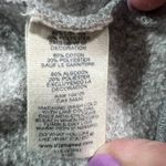 Life is Good Zip Up Hoodie Gray Pink Relaxed Fit Womans XS Heart Design Sweater Photo 3