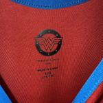 Wonder Woman Nightgown Womens JR SZ L 11 13 Sleepwear Cosplay Halloween Costume Red Size L Photo 4