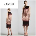 J Brand New. Clara leopard print stretch dress. NWT Photo 1