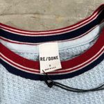 RE/DONE NWT  THERMAL POCKET LIGHT BLUE TEE SZ S Photo 2