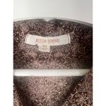 Women’s Boho Modern Renewal Spring Front Tie Shirt Dress Summer Vacation XS Brown Photo 5