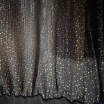 Torrid Elegant Black and Gold Women's High, Low Dress Photo 2