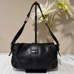 Coach 3653 Vintage Y2K Soho Black Leather Small Shoulder Bag Photo 1