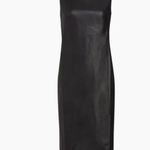 Spanx NWT : Leather-Like Combo Fitted Dress - 20393R Medium Photo 5