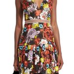 Alexis Multicolored Floral Embroidered Dress Photo 0