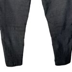 prAna SZ 6/28 Tapered Pants Low-Rise Pockets Stretch Zip-Fly Gray Black Womens Photo 5