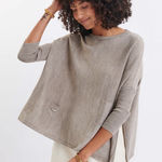MERSEA Catalina Travel Sweater in Driftwood One Size Tan Size undefined Photo 0
